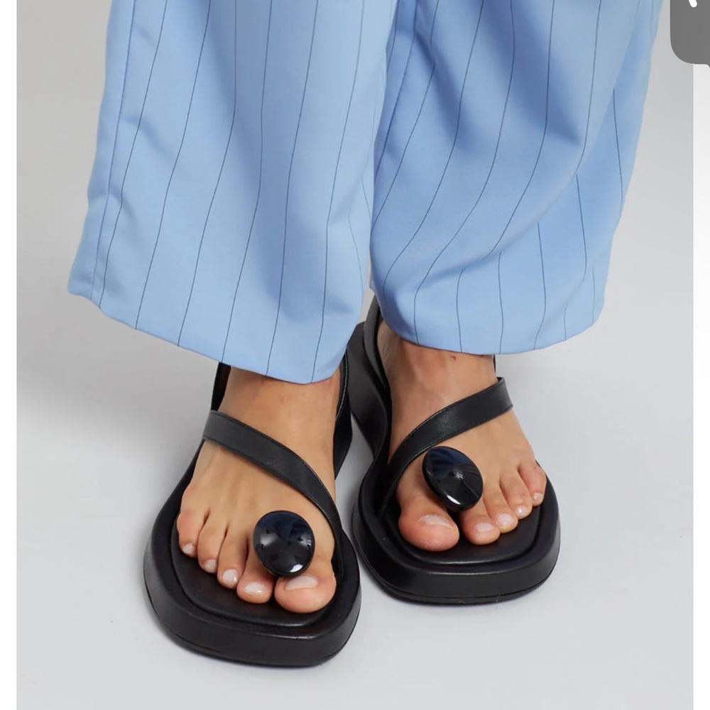 GIA X ROSIE flat wrap sandal size 8 - Picture 2 of 11